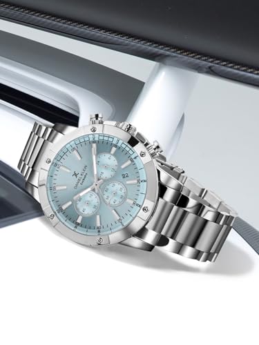 Image of Daniel Klein Metal Men's Light Blue Dial Analogue Watch - DK.1.14095-8