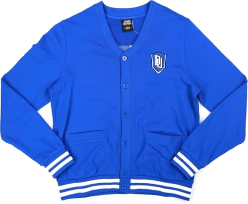 Big Boy Dillard Bleu Devils S6 Mens Cardigan [Royal Blue] - ID#71088-146-85-0-0