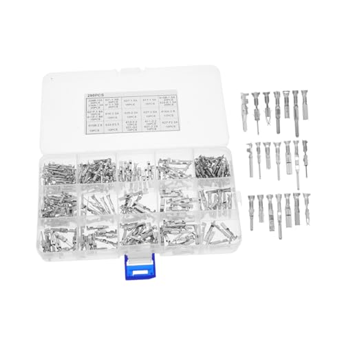 Kit de broches de connecteur mâle et femelle 290 pièces pour câblage auto et électronique