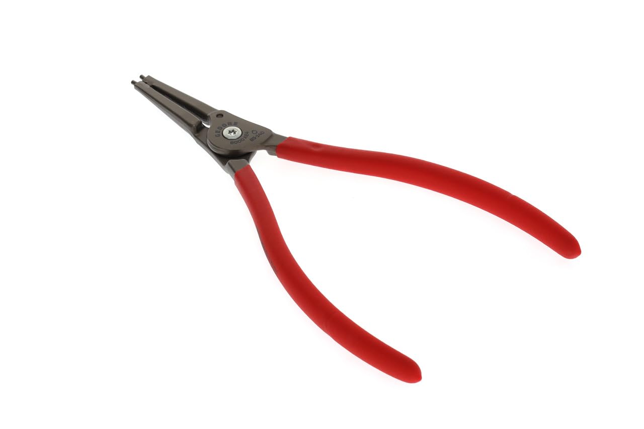 GEDORE Pinza di Montaggio per Anelli di Sicurezza Esterni, con Molla d’Apertura Collocata all’Interno, Becchi Dritti, Diametro Punte 3.2 mm, 8000 AE 4