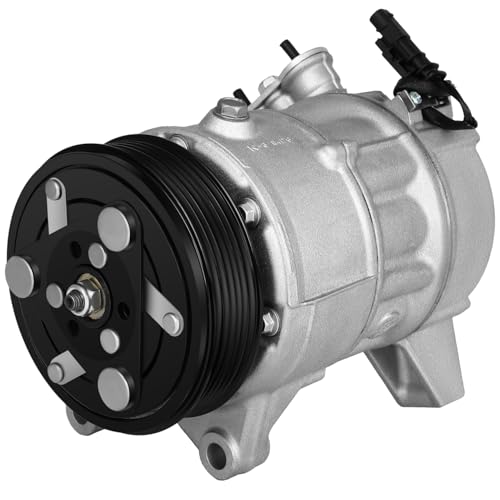 Image of SCITOO AC Compressor for Chevy for Traverse 3.6L 2013-2023 | Fast Cooling, Ultra Low Noise (≤72 dB) Air Conditioner Compressor for Summer, with Clutch, 14-22281C 6513003 7513003 22931654