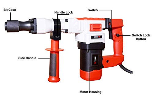 IBELL Demolition Hammer DH10-78, 6Kg 