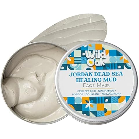 WildOak Dead Sea Healing Mud Mask Cover