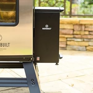 Masterbuilt® Slow and Cold Smoker Accessory Attachment with Removable Ash Tray Vertical BBQ Smokers in Black, 10" x 10" x 18", Model MB20100112 Masterbuilt Slow and Cold Smoker Accessory Attachment with Removable Ash Tray Vertical BBQ Smokers in Black 10 x 10 x 18 Model MB20100112