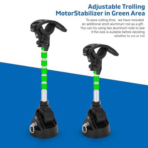 image for Tntleays Trolling Motor Stabilizer Mount Support for Minn Kota Terrova