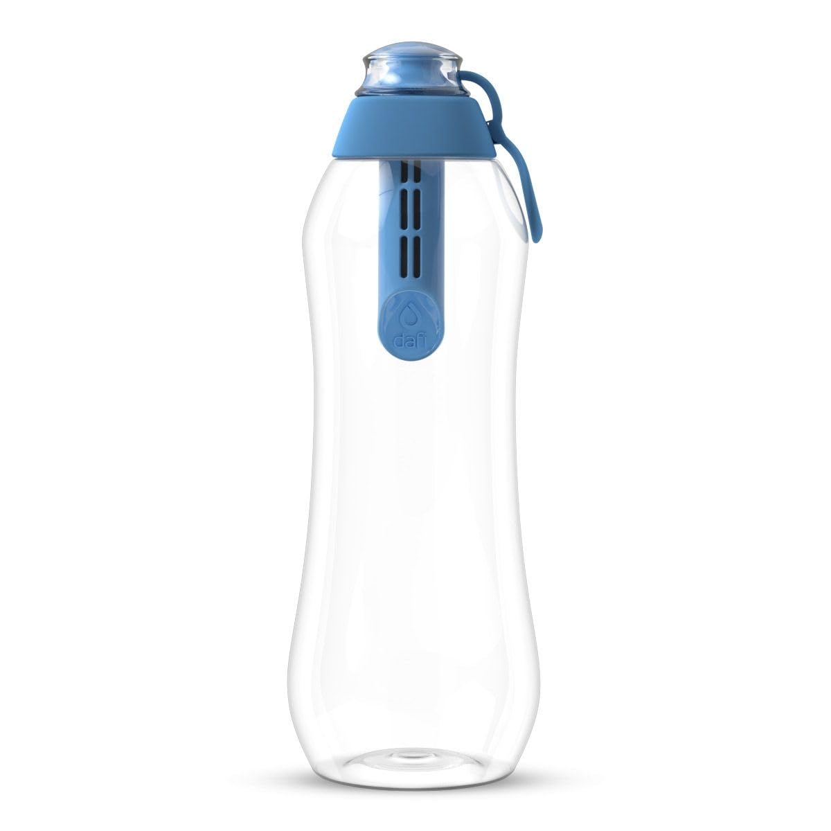 Dafi Sport Water Bottle with Filter Blue | 24 oz | Personal Reusable Water Bottle, Backpacking Filter Replacement, tap Water Straw Purifier, Water for