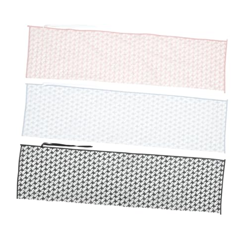 Cabilock 3pcs Straw Mat Storage Bag Container for Summer Bedding Easy to Carry and Organize for Yoga Mats and Thin Bedding Random Color