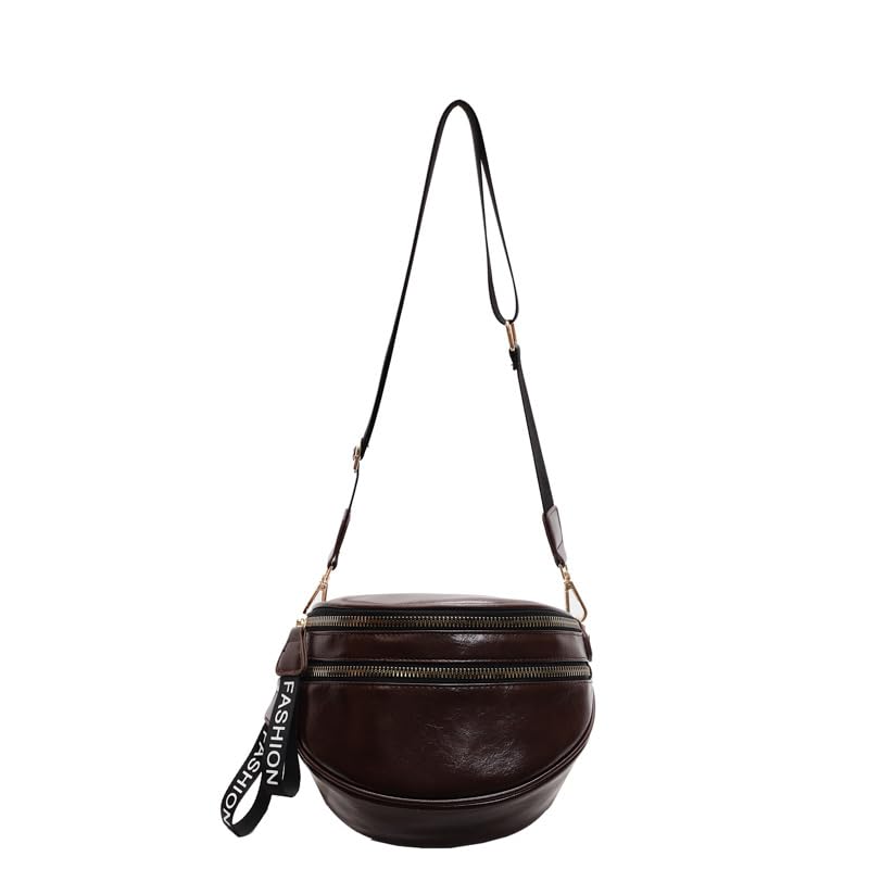 Trendy Shoulder Bag Women Large Capacity Crossbody Tote Casual Wide Strap Handbag Stylish Everyday Versatile Purse