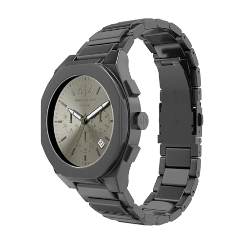 Image of Armani Exchange Gunmetal Watch AX4296