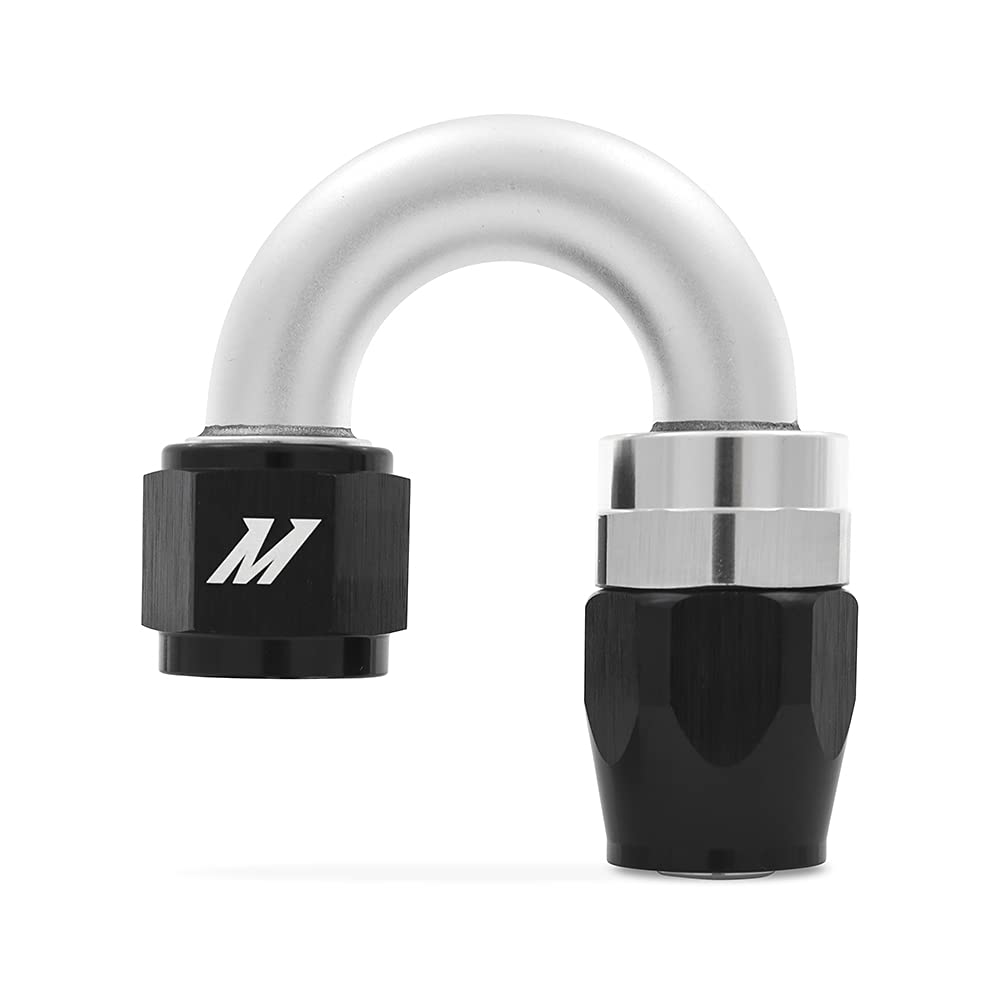 Mishimoto MMFT-SW-04-180 -4AN Braided Line Fitting, 180 Degree