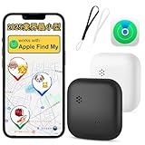 エアタグ airtag【業界最小型】紛失防止タグ スマートタグ(2個セット【超薄モデル&MFI認証品&Giteki技適認証&GPS全球超強信号】忘れ物防止 gpsタグ airタグ スマートトラッカー 財布 超軽量 GPS発信機 追跡タグ (Apple「探す」対応 )IOS専用 超長持ち 子供/高齢者/ペット見守り スマホ/カバン/キー/鍵/車両追跡/盗難対策 ストラップ付 日本語説明書付 S13