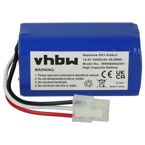 vhbw Batterie Compatible avec Yujin Robot iClebo Smart YCR-M05-10, YCR-M04-1