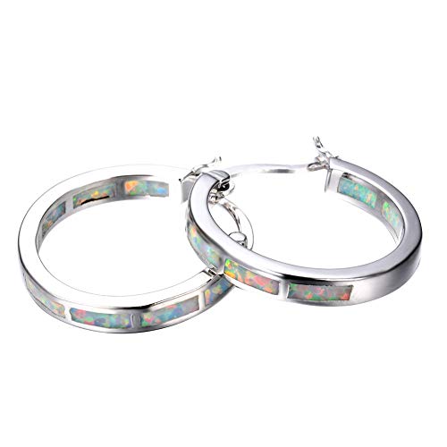 Orecchino ad anello in argento sterling 925 creato...