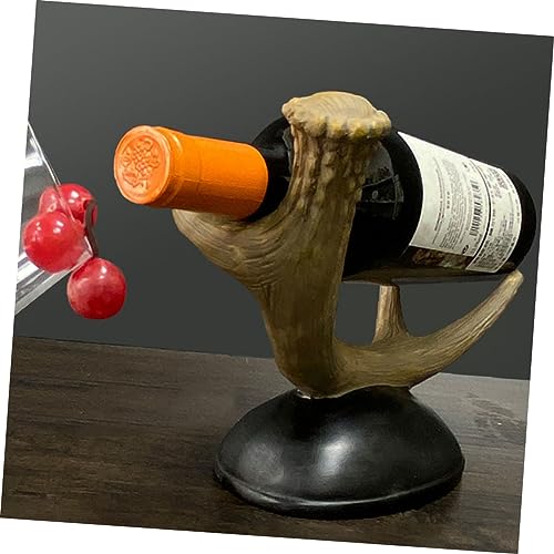 Soporte para Botellas de Vino Estilo Vintage en Resina miniatura 4