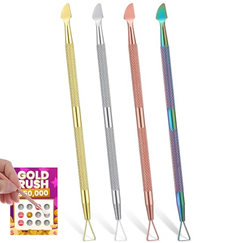 Tyqour 4PCS Multi-Color Metal Set
