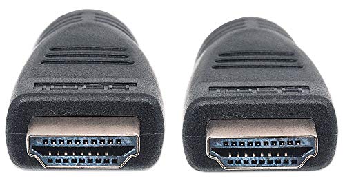 Manhattan HDMI In-Wall CL3 Cable with Ethernet, 4K@60Hz (Premium High Speed), 8m, Male to Male, Black, Ultra HD 4k x 2k - Image 3