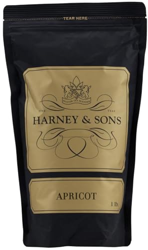 Harney & Sons Apricot Tea | 16 oz Loose Leaf Black Tea with Apricot Flavors