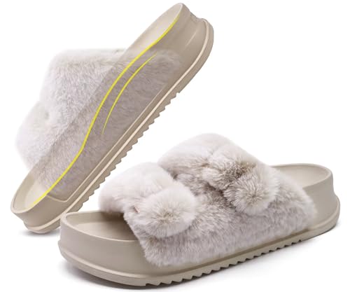 KuaiLu Zapatillas Mujer Fascitis Plantar Sandalias de...