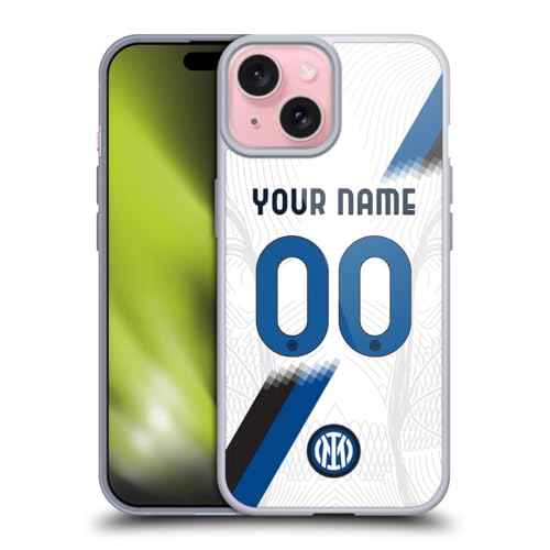 Coque iPhone 15 Inter Milan antichoc protection militaire personnalisable en gel