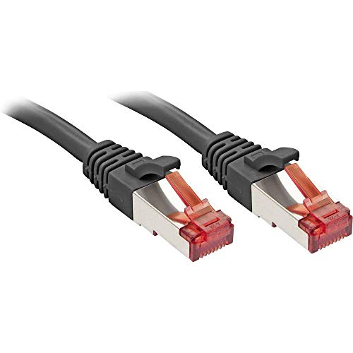 LINDY Câble réseau Cat.6 S/FTP, cuivre, 250MHz, Noir, 7,5m