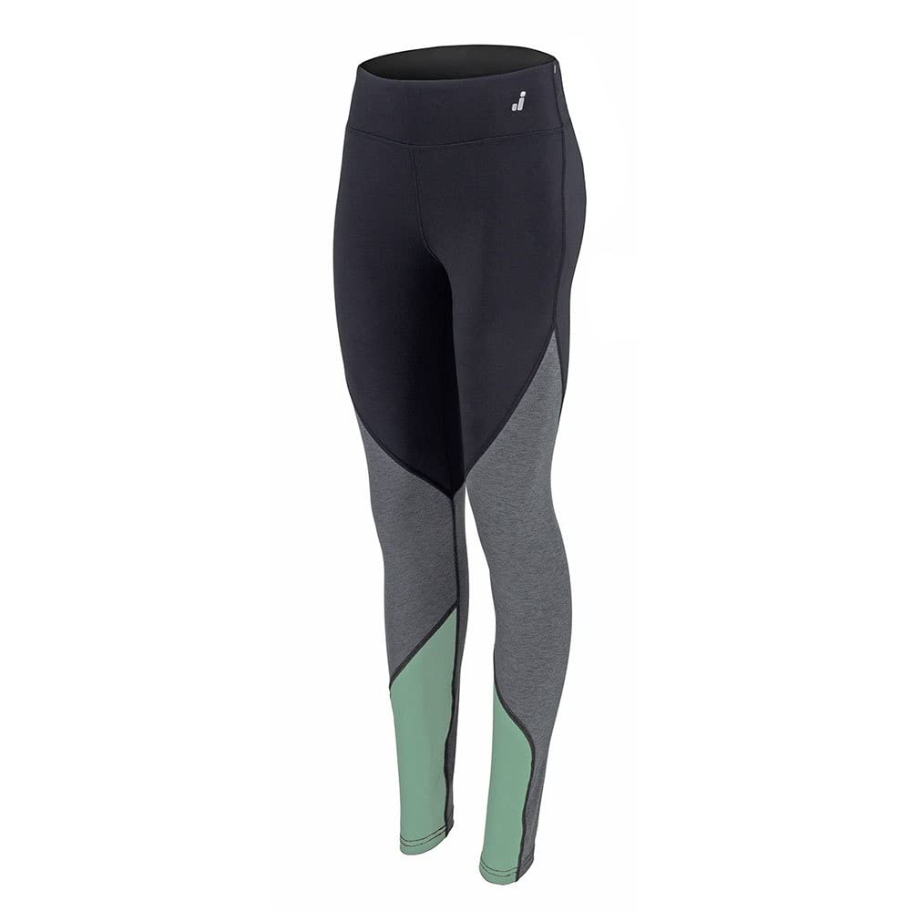 Joluvi Damskie spodnie 236231001047 m, Negro Verde Pálido, M