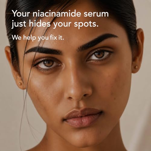 Image of LNGVTY Dark Spots, Pore Control Serum | For pigmentation caused by inflammation, UV, pollution | Powered by peptides, bio-retinoids, stem cell CM, niacinamide | Longevity for all skin types | 30ml