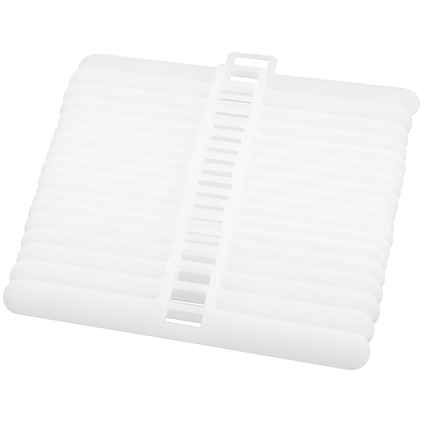 Tabanzhe 3.5inch 89mm Vertical Blind Repair Kit - Spare Parts for Bottom Weights, Top Hangers, and Bottom Chain, Vertical Hanging Venetian Blinds Accessories (20Pcs, White)