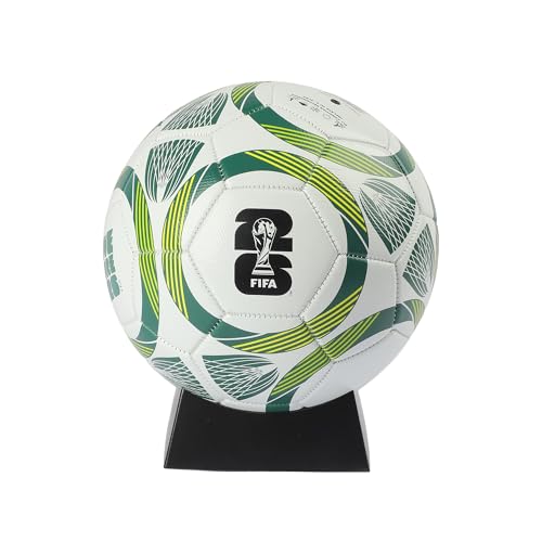 Image of Hamleys FIFA World Cup 2026 Official Licensed Merchandise | Size 5 Football | White Green