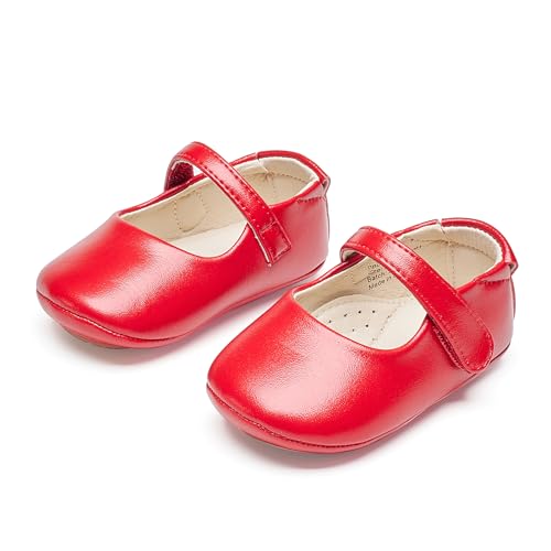 Image of PHIRAMIN Toddler Girl Mary Jane Dress Shoes-Little Girl School Uniform Shoes for Wedding Party