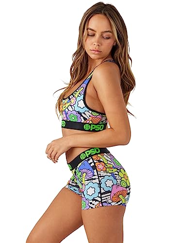 PSD Women's Recreational Print Boy Shorts - Full Coverage Women's Underwear - Comfortable Stretch Panties for Women3