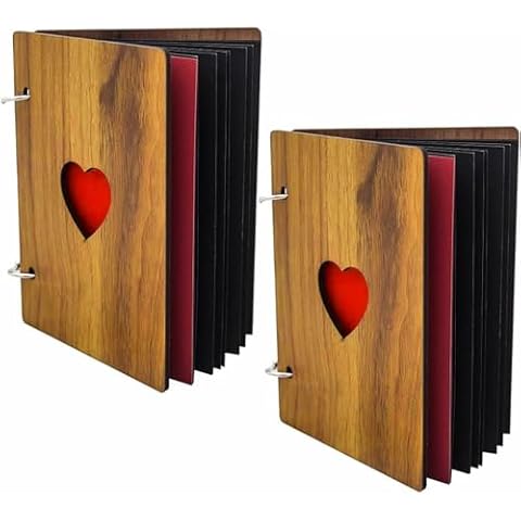 Album Photo en Bois OUCONGK Cover