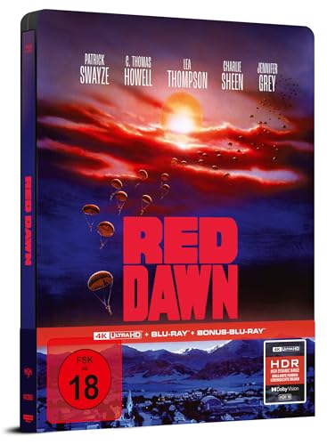 Red Dawn – 4K Steelbook (UHD + Blu-ray Disc + Bonus Blu-ray)