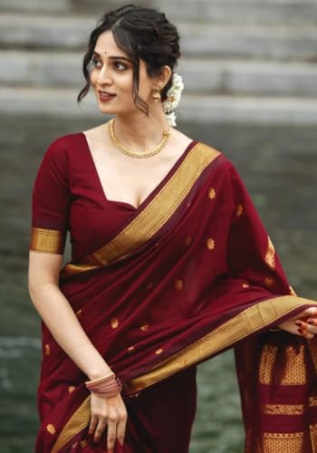 Image of gadwal cotton sarees