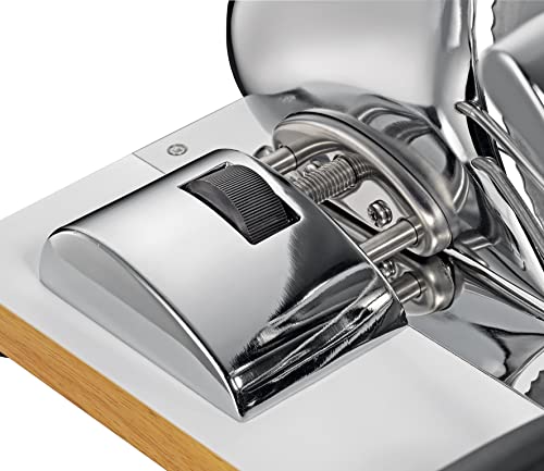 Zassenhaus Manual Stainless Steel Bread Slicer (Silver -brown)
