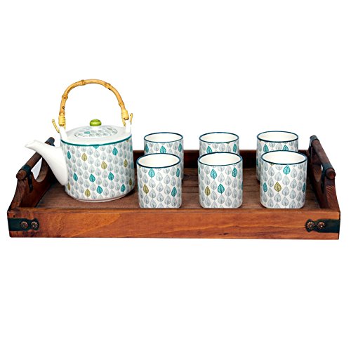 Buy Devnow Porcelain Osaka Tea Set 7Pcs Online at Low Prices in India