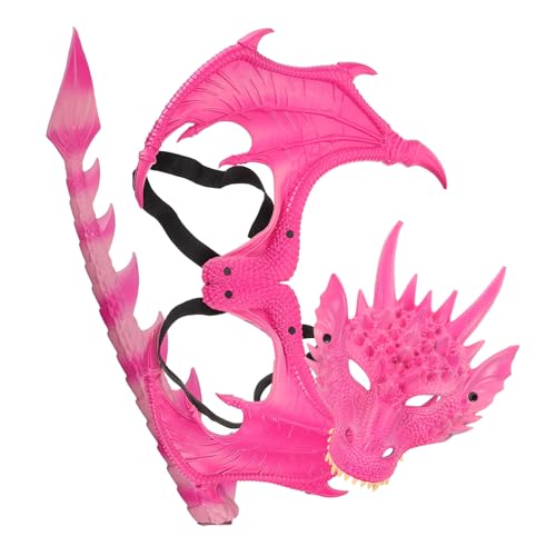 Queue et masque de dragon Healvian pour animer les fêtes d'anniversaire