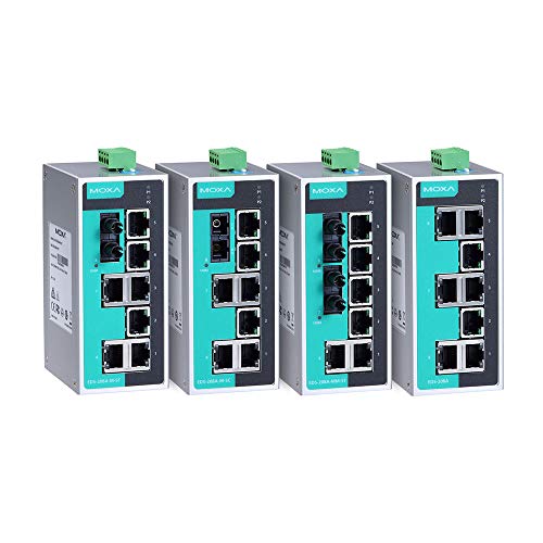 MOXA イーサネットハブ EDS-208A 【美品】 Amazon.co.jp: MOXA 産業用8ポート(100 BaseFXシングルモード