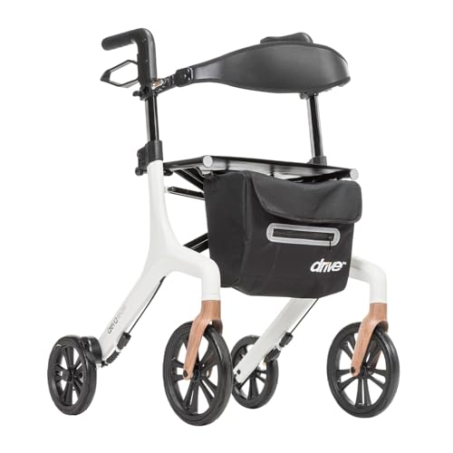 Drive Medical AeroWalk Ultra-Lite Rollator Foldable...