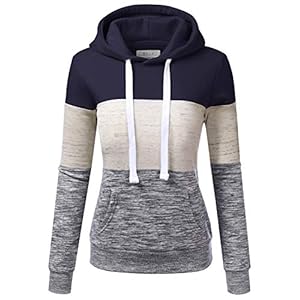 DOUBLJU Basic Lightweight Pullover Sweater Top Essential Comfy Casual Hoodie Sweatshirt for Womens Clothes with Plus Size