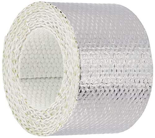 デイトナ バイク用 断熱グラスウール ロールタイプ 50mm×2m×1.1mm 耐熱温度350度(アルミ部は耐熱温度200度) 96245