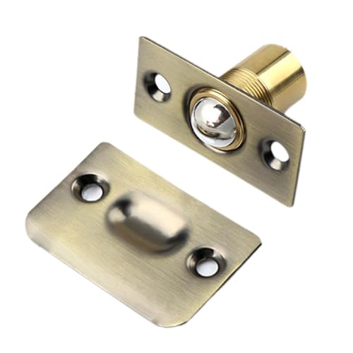 Hiessgozy Cuenta de cobre puro con hebilla de acero para interiores, con ventosa superior N2S3, localizador de madera invisible