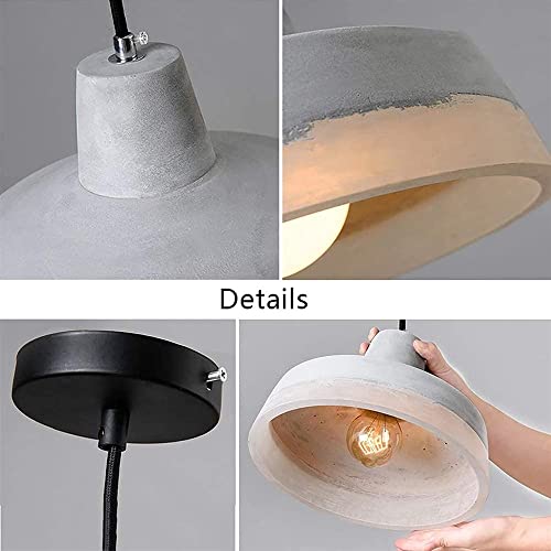 Pendentif éclair en béton artisanal - Bijou brut d'architecte haut de gamme