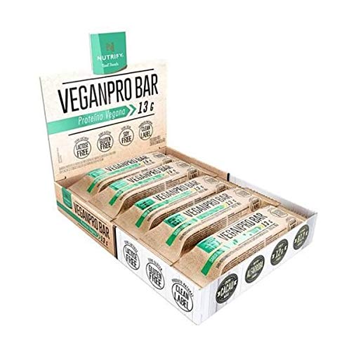Vegan Pro Bar (10Unid) - Sabor Baunilha, Nutrify