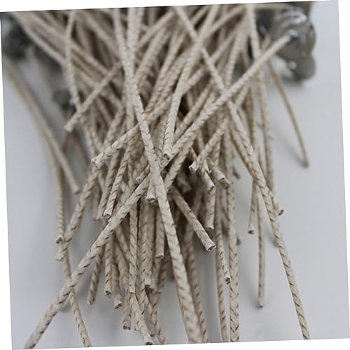 Mechas para velas ARTIBETTER 200 piezas con base miniatura 2