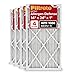 Filtrete 14x24x1 AC Furnace Air Filter, MERV 11, MPR 1000, Micro Allergen Defense, 3-Month Pleated 1-Inch Electrostatic Air Cleaning Filter, 4 Pack (Actual Size 13.81 x 23.81 x 0.81 in) -  3M, 9823