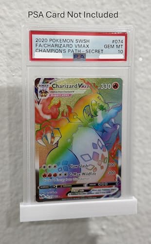 display cases and stands for trading cards