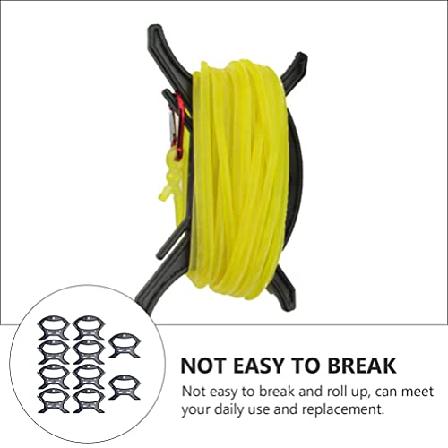 10Pcs Cord Organizer Set - Compact Plastic Cable Winder for Extension Cords, Charging Cables, Fishing Lines, and Kite Strings - Portable and Tangle-Free Storage Solution - Thumbnail 5