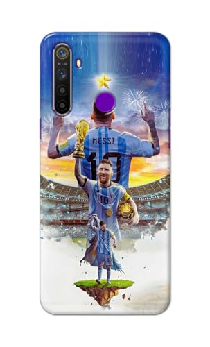 Image of Printed Hard Back Cover for Realme Narzo 10 Back Cover (Famous Football Player -J2) -190724(EA)