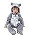 Tutina unisex per bambini, con animale, animale, per la casa, costume da bambino Totoro 0-6 Mesi