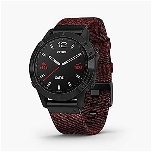 Garmin Fenix 6 Sapphire – Black DLC 